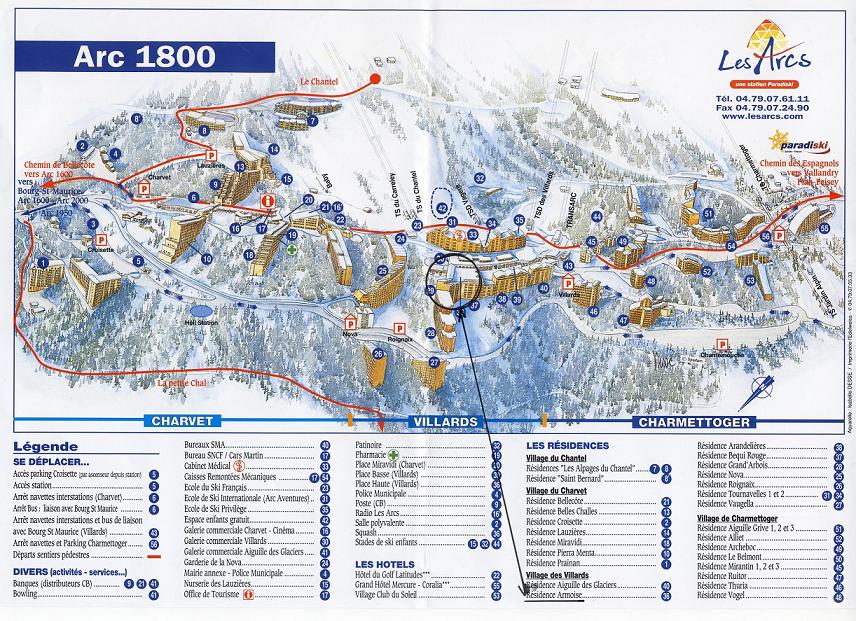 Location STUDIO Les Arcs ARC 1800 